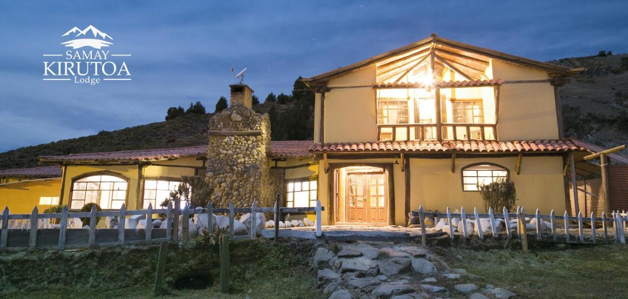 Samay Kirutoa Lodge Quilotoa Bagian luar foto