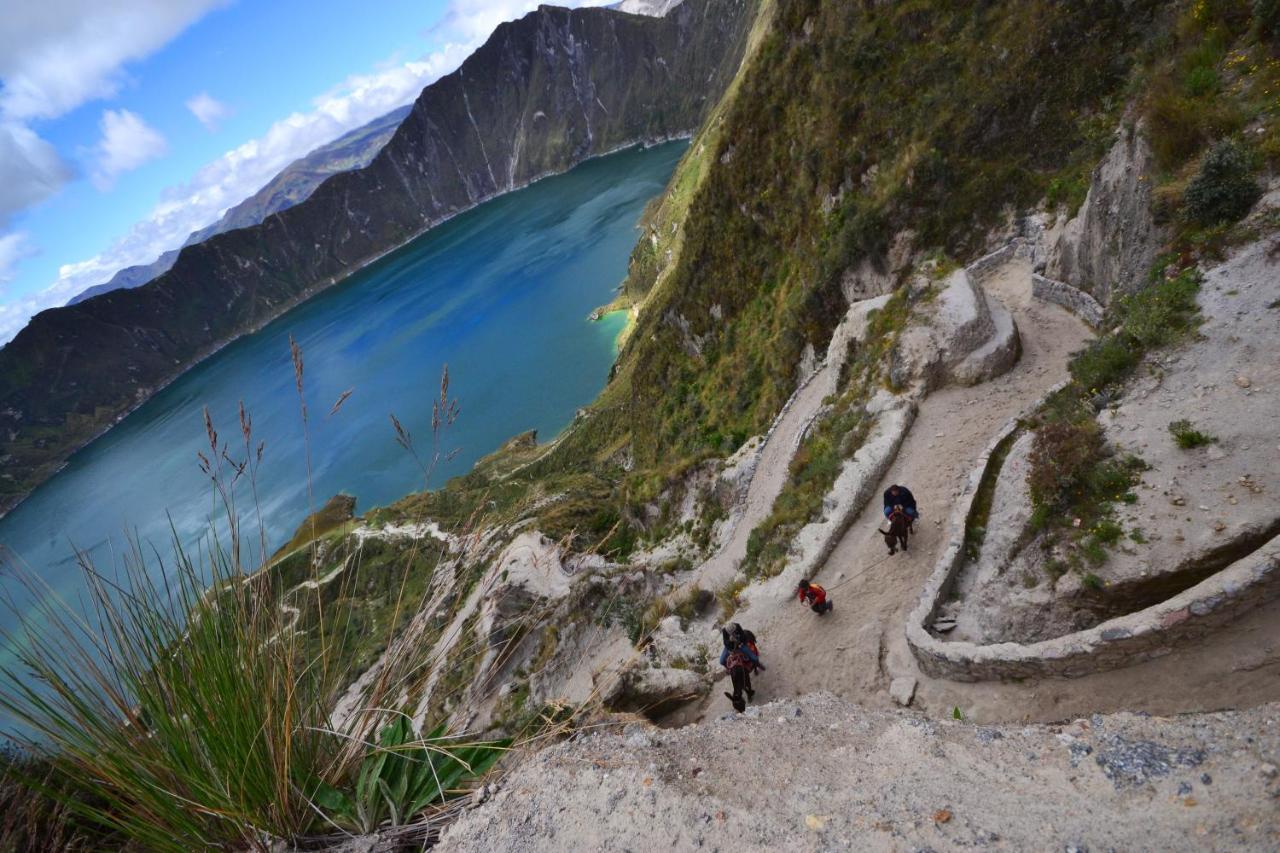 Samay Kirutoa Lodge Quilotoa Bagian luar foto