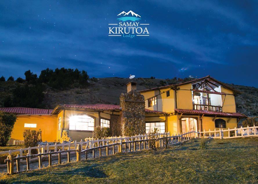 Samay Kirutoa Lodge Quilotoa Bagian luar foto